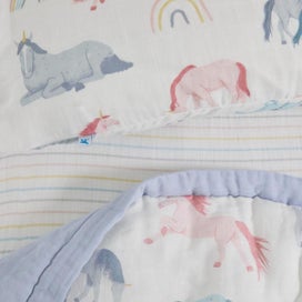 Listing 3 of 5 for Little Unicorn: Toddler Bedding Set - Unicorns