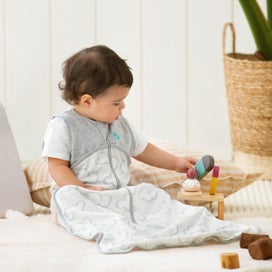 Listing 5 of 5 for Love to Dream: Sleep Bag Organic Warm 0.2 TOG - Clouds Grey (Large)