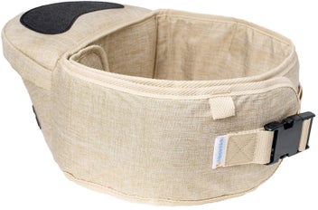 Listing 3 of 5 for Hippychick Hipseat - Denim Oatmeal