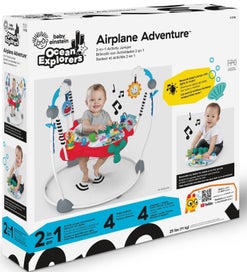 Listing 5 of 5 for Baby Einstein: Airplane Adventure 2 in 1 Activity Jumper