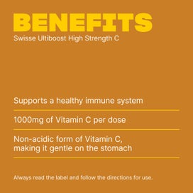 Listing 4 of 6 for Swisse Ultiboost High Strength C 150 Tablets
