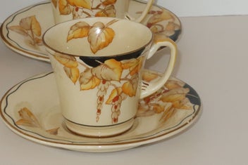 Listing 2 of 7 for ***STUNNING ART DECO CROWN DEVON FIELDINGS COFFEE SET***