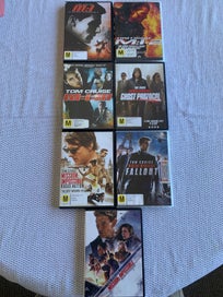 Listing 1 of 1 for Bulk DVD Bundle 4-Mission Impossible Movies 1 -7 Including Dead Reckoning Part 1