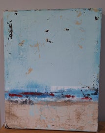 Listing 3 of 12 for +++ STUNNING ABSTRACT SEASCAPE " S. WYNN ? (WALL CANDY SYDNEY) " PAINTNG +++
