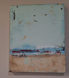 Listing 4 of 12 for +++ STUNNING ABSTRACT SEASCAPE " S. WYNN ? (WALL CANDY SYDNEY) " PAINTNG +++