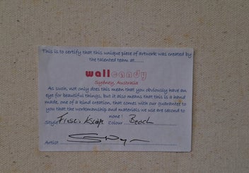 Listing 11 of 12 for +++ STUNNING ABSTRACT SEASCAPE " S. WYNN ? (WALL CANDY SYDNEY) " PAINTNG +++