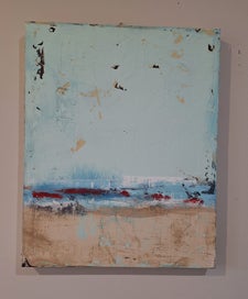 Listing 7 of 12 for +++ STUNNING ABSTRACT SEASCAPE " S. WYNN ? (WALL CANDY SYDNEY) " PAINTNG +++