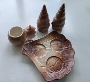 Listing 5 of 7 for Carltonware shell condiment set