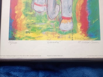 Listing 2 of 5 for Ganesha painting limited print 31/500