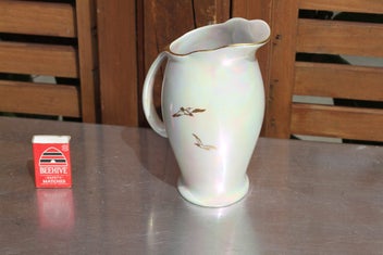 Listing 2 of 5 for Crown Devon lustre jug with Gallion by D.Cole ~ Art Deco era