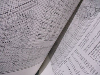 Listing 4 of 6 for CROSS STITCH~ "Initially Yours!"~11 pages~ Charts & Alphabets for you to Stitch!