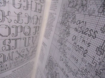 Listing 6 of 6 for CROSS STITCH~ "Initially Yours!"~11 pages~ Charts & Alphabets for you to Stitch!