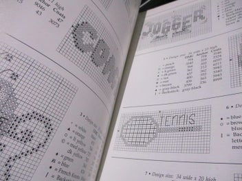 Listing 3 of 5 for CROSS STITCH~ Sam Hawkins!~ "50 SPORTS Cross Stitch Designs!"~ 17 pages!
