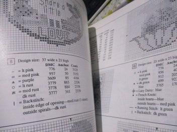 Listing 3 of 3 for CROSS STITCH~ Sam Hawkins!~ "50 VARIETY Cross Stitch Designs!"~ 17 pages!