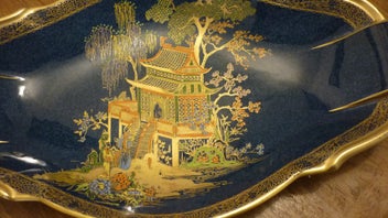 Listing 2 of 3 for CARLTON WARE DISH MIKADO