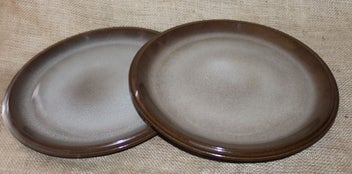 Listing 1 of 3 for Temuka Cobblestone - 2x Large Dinner Plates 28cms dia