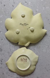 Listing 5 of 5 for Royal Winton Grimwades " Autumn " leaf plates x 2