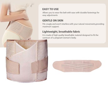 Listing 6 of 7 for Maternity Pregnancy Belt / Maternity Postpartum Belt (Auckland Stock)