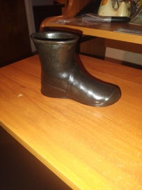 Listing 1 of 3 for Temuka Pottery Boot