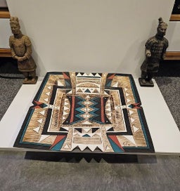 Listing 8 of 9 for Large Sculptural Pottery Art Piece by Rodney Blumenfeld. Signed & Dated.