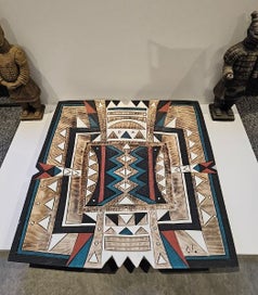 Listing 9 of 9 for Large Sculptural Pottery Art Piece by Rodney Blumenfeld. Signed & Dated.