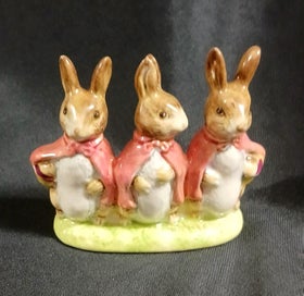 Listing 1 of 4 for *** Beswick Beatrix Potter figurine FLOPSY MOPSY AND COTTONTAIL ***