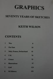 Listing 4 of 7 for Graphics Seventy Years Of Sketches. SIGNED