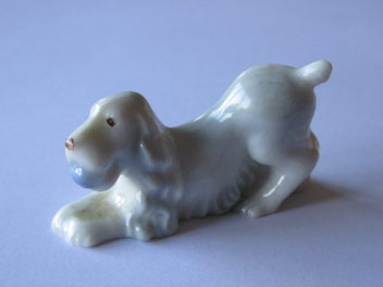 Listing 1 of 1 for Wade Whimsies Spaniel With Ball 1954-1958