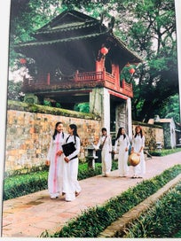 Listing 3 of 4 for Asian Inspired Picture in Bamboo Frame (21841)