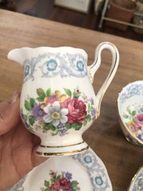 Listing 3 of 9 for Vintage Royal Albert “fragrance” tea cup creamer sugar