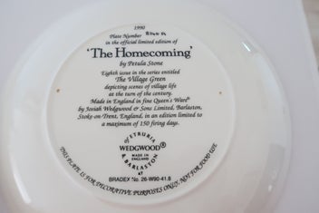 Listing 5 of 8 for ***BEAUTIFUL WEDGWOOD PLATES "THE VILLAGE GREEN" SERIES***