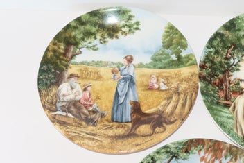 Listing 3 of 7 for ***BEAUTIFUL WEDGWOOD PLATES "THE VILLAGE GREEN SERIES"