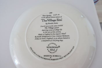 Listing 6 of 7 for ***BEAUTIFUL WEDGWOOD PLATES "THE VILLAGE GREEN SERIES"