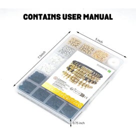 Listing 6 of 6 for 3000 Pcs Clay Beads Bracelets for Women, Bracelet Making kit Golden Beads for