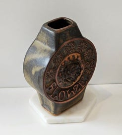 Listing 3 of 8 for "Flowers". Stunning Vintage WGP in Design & Aesthetic. Unmarked/Unnamed.