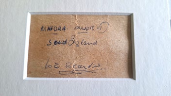 Listing 14 of 14 for +++ W. E. CLARK " MAVORA LAKE - NZ SOUTH ISLAND" OIL PAINTING +++