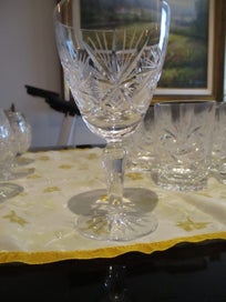 Listing 4 of 17 for Crystal glasses x 25