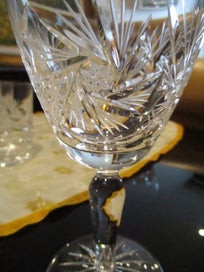 Listing 5 of 17 for Crystal glasses x 25