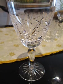 Listing 6 of 17 for Crystal glasses x 25