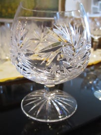 Listing 7 of 17 for Crystal glasses x 25