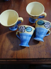 Listing 4 of 6 for Christine Harris collection 13 items including lids