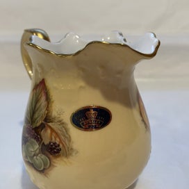 Listing 4 of 7 for Aynsley Orchard Gold Scalloped Jug - Stunning