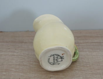 Listing 5 of 5 for Royal Winton Tiger Lily Yellow Cream / Milk Jug - Miniature / Breakfast Set Size