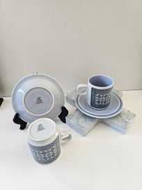Listing 2 of 4 for Hornsea "Tapestry" Demitasse Cups & Saucers x 6. As New.