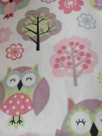 Listing 2 of 2 for FABRIC - COTTON/LINEN - OWL DESIGN