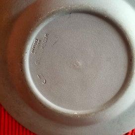 Listing 3 of 3 for FABULOUS Vintage WEDGWOOD Jasperware Blue "Two Cherubs Embracing" Plate