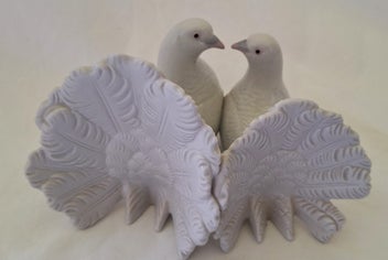 Listing 4 of 15 for +++ CHARMING " LLADRO -SPAIN COUPLE OF DOVES" FIGURINE +++