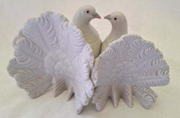 Listing 3 of 15 for +++ CHARMING " LLADRO -SPAIN COUPLE OF DOVES" FIGURINE +++