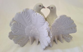 Listing 15 of 15 for +++ CHARMING " LLADRO -SPAIN COUPLE OF DOVES" FIGURINE +++