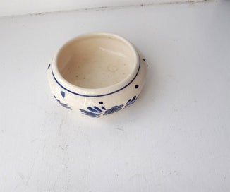 Listing 1 of 3 for vintage small delft light bowl